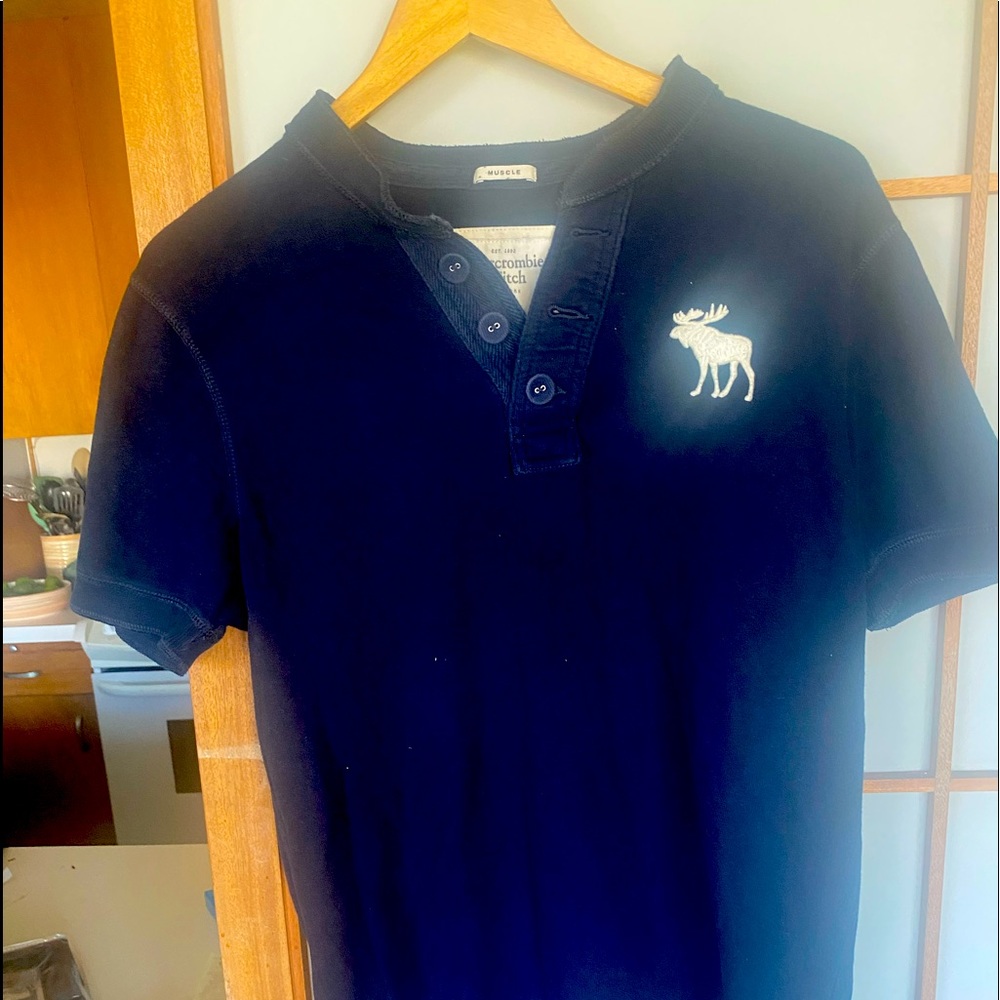 Blue Muscle Polo